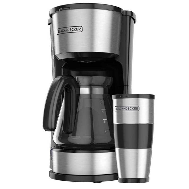 Cafetera 4 en 1 BLACK&DECKER CM0755S 5 Tazas