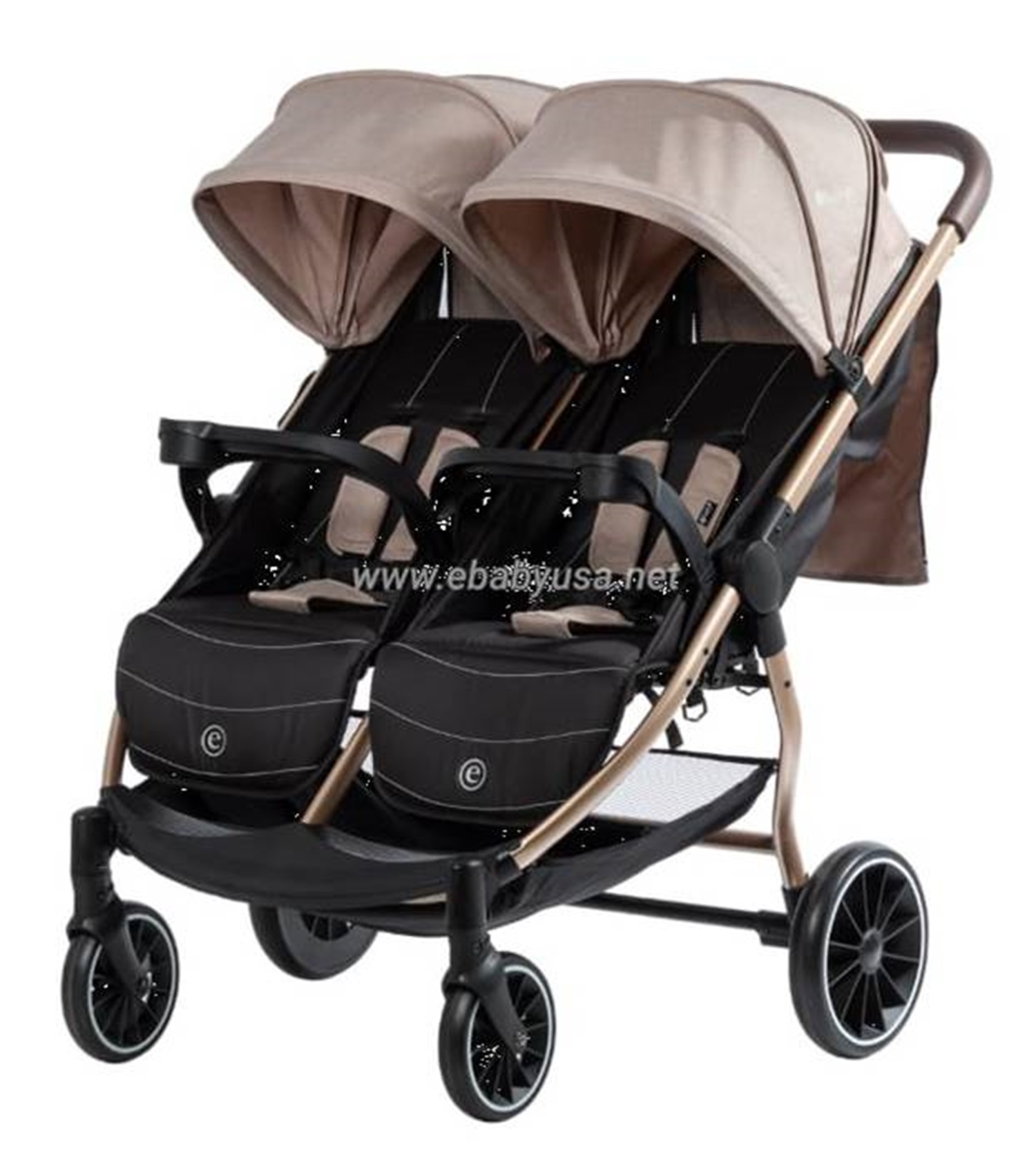 Coche Mellicero Ebaby- LEO Y LEA 2021-1 Beige