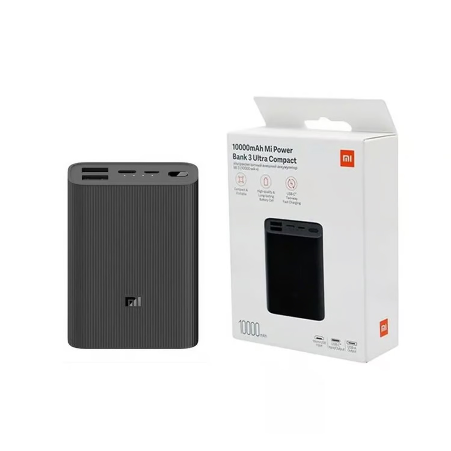 Xiaomi Mi Power Bank 3 Ultra Compact 10000 mAh Negro