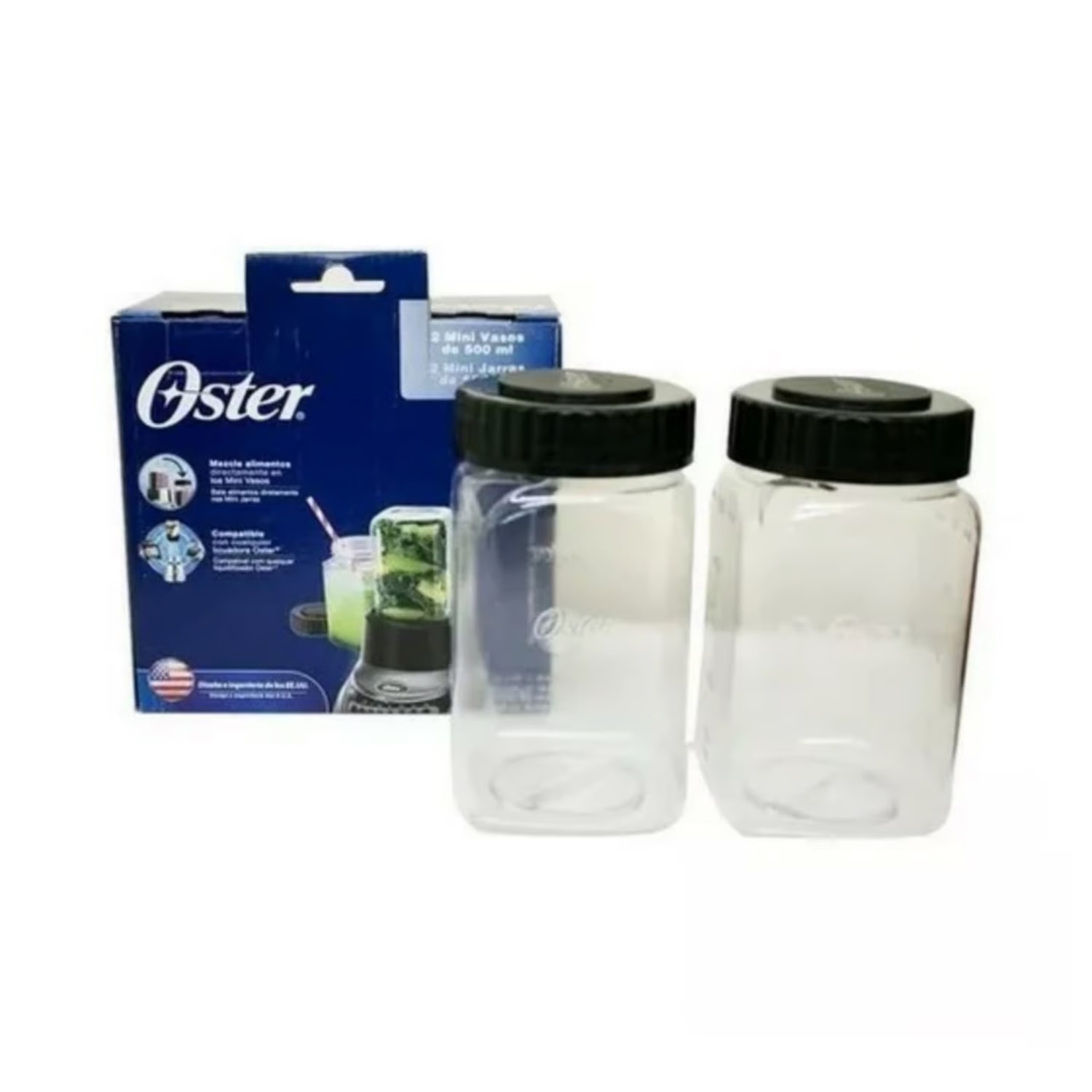 2 Mini jarras Oster® de 500ml BLSTMJ 500