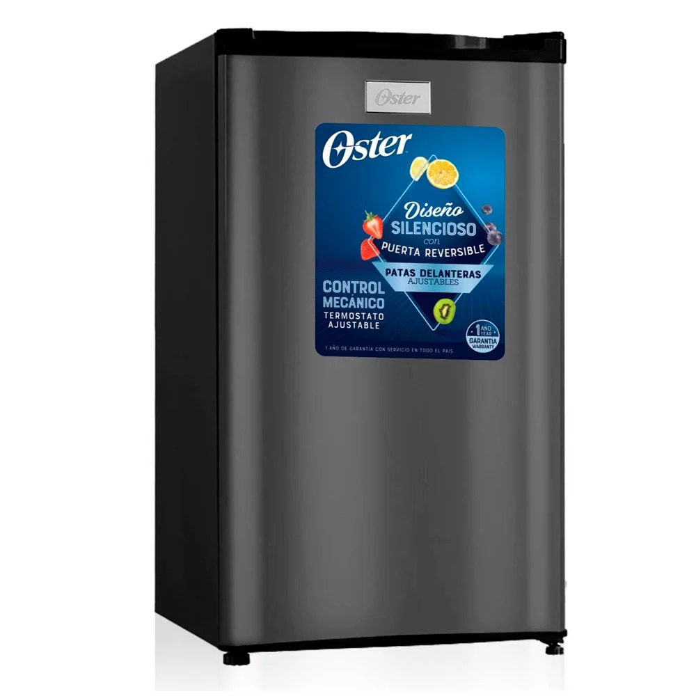 Frigobar Oster 85L negro inox  OS PMBME92BB