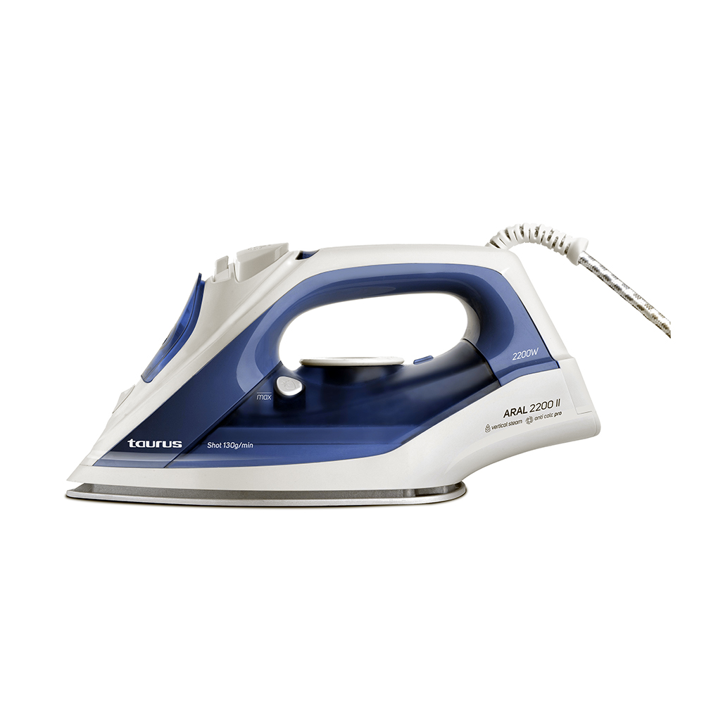 	 Plancha Taurus a Vapor ARAL 2200 II Azul