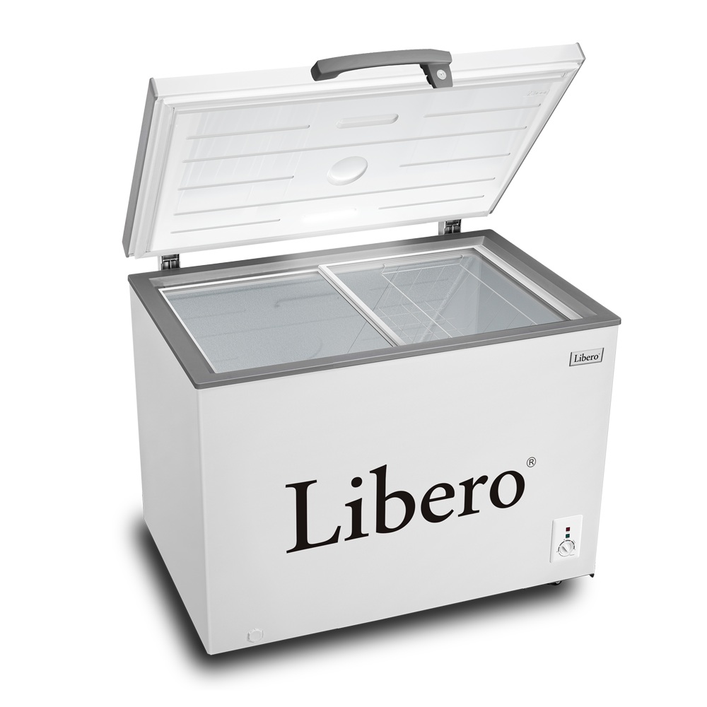 Congelador Horizontal LFH-301V - 299L con Tapa de Vidrio Libero